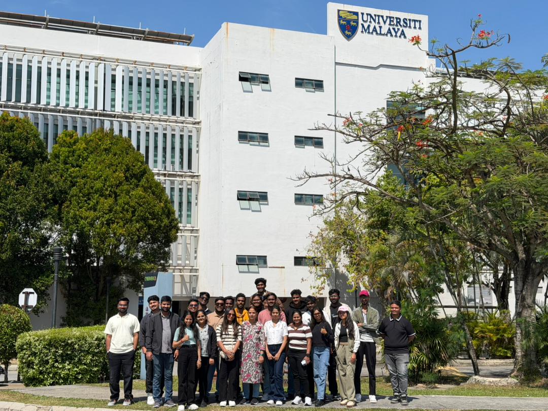 Day 1 of the Global Immersion Program 2024 - 2026 Batch begins at the prestigious University of Malaya, Malaysia ✨
Our ASB students have stepped into a world of global learning, and international exposure. 🌏🎓
From classrooms to cross-cultural experiences, this journey marks the start of innovation, leadership, and unforgettable memories! 🚀📚
The global journey has officially begun! 🌟
📞 72079 39934 | 📧 info@theasb.in
🌐 www.asb.org.in
📍 NH65, near Ramoji Film City, Toopranpet, Hyderabad, Telangana 508252
#ASB #GlobalImmersionProgram #UniversityOfMalaya #MalaysiaExperience #GlobalLearning #FutureLeaders #ASBStudents #InternationalExposure #LearningBeyondBorders #StudentJourney #GlobalEducation