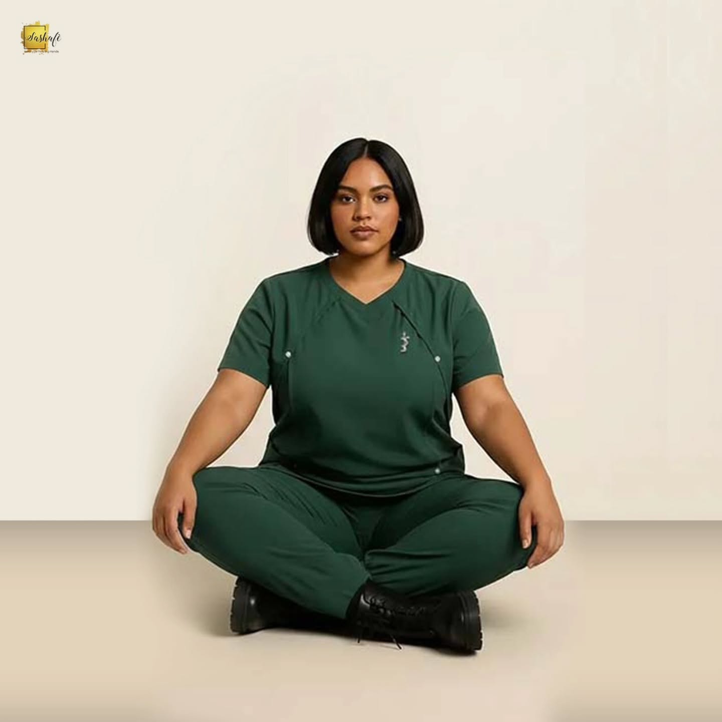 Power Size Edition 💫
where curves meet couture precision.
Built with flawless finishing, premium structure,
and made for women who own every room they walk into.
🔵 Crafted specifically for Power Size comfort — never scaled up from XS
🔵 Smooth front drape that contours the body without clinging
🔵 Signature side-panel architecture to sculpt and balance the silhouette
🔵 Curved panel lines that refine proportion and break width
🔵 Raglan-style shoulder design for a softer, cleaner upper-body fit
🔵 Enhanced underarm movement space — no pulling, no tension
🔵 Straight, elegant fall — structured yet fluid
🔵 Anti-cling, breathable, movement-friendly shaping
🔵 Designed to sit around the body, not stick to it
🔵 Zero tightness. Zero compromise. Built for long clinical hours
🔵 Every curve thoughtfully considered — every detail intentional
(power size medical wear, power size scrubs for women, plus size doctor scrubs india, luxury plus size scrubs, premium medical wear for curvy women, power fit scrubs india, designer scrubs for women india, tailored scrubs for doctors, high quality medical uniforms india, modest scrubs for women, structured silhouette scrubs, flattering scrubs for curvy doctors, leadership style medical wear, luxury doctor clothing brand india, bespoke scrubs india, power dressing for doctors, premium clinic wear women, confidence fit scrubs, custom size medical uniforms, sashafe power size edition)