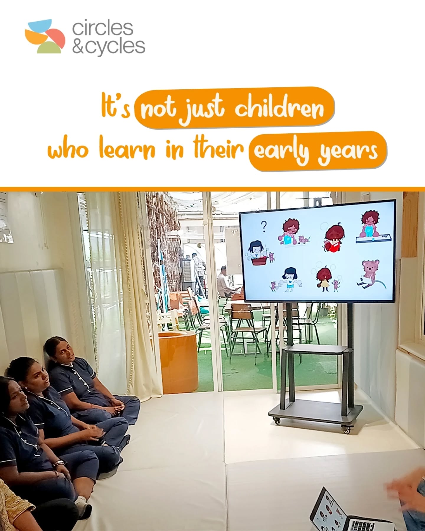 The learning doesn’t stop at the classroom door.Our caregiver workshops create space for dialogue, shared values and practical ways to continue the learning at home. When school and family move in the same direction, children feel it.Admissions are now open for the upcoming term.#AdmissionsOpen #ParentCommunity #EarlyYears #ConsciousParenting #BandraWest