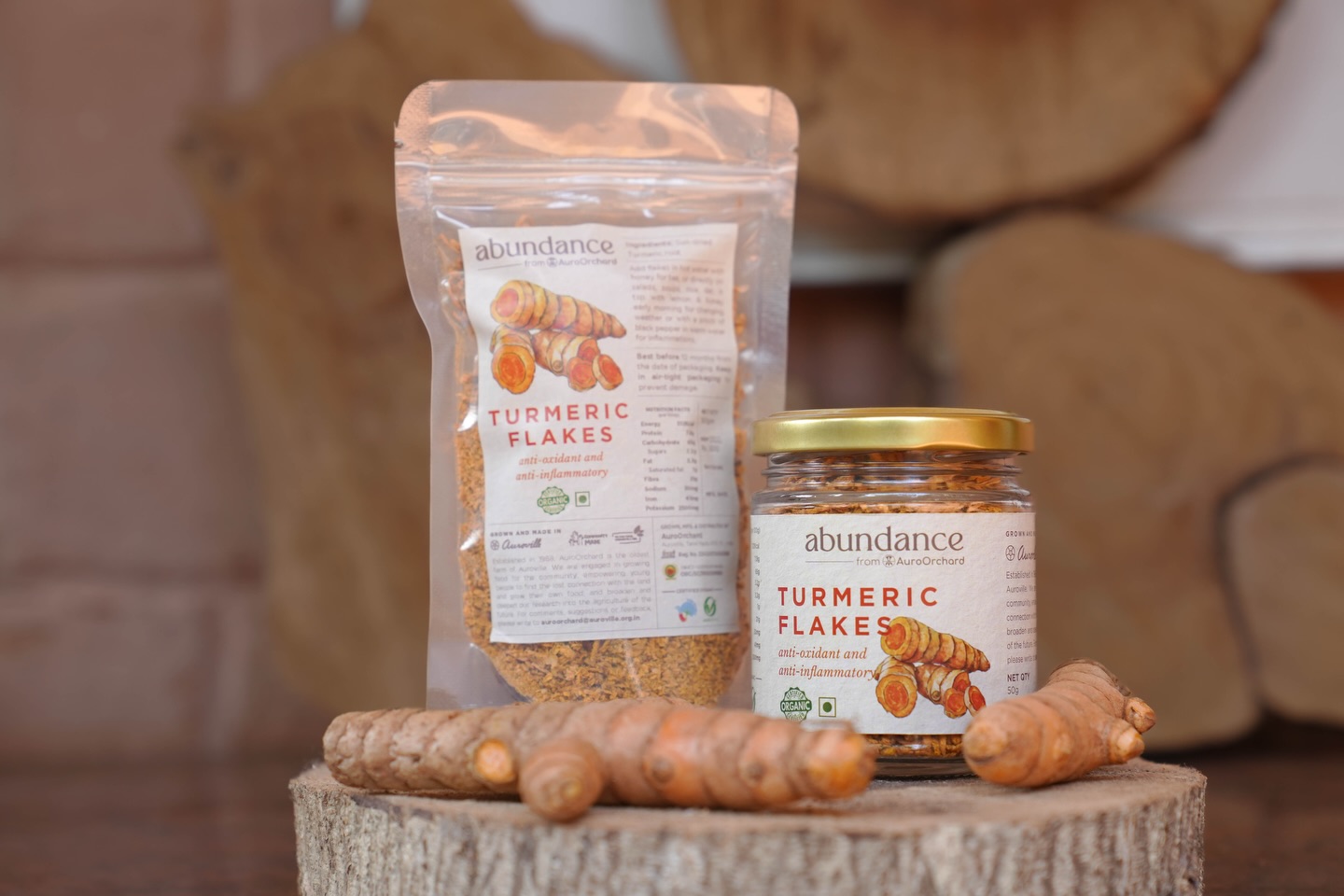 Abundance product of the month: We are now ready with our Turmeric flakes! This turmeric was planted in the Mango orchards in April last year and has been in harvest since late February.AuroOrchard turmeric is completely organic and has about twice the amount of curcumin compared to commercially available brands.These flakes can be used for cooking or added in hot water with honey for tea, or directly on salads, soups, rice, dal.Order link in bio.#auroville #auroorchard #abundancenow #turmericflake #turmeric