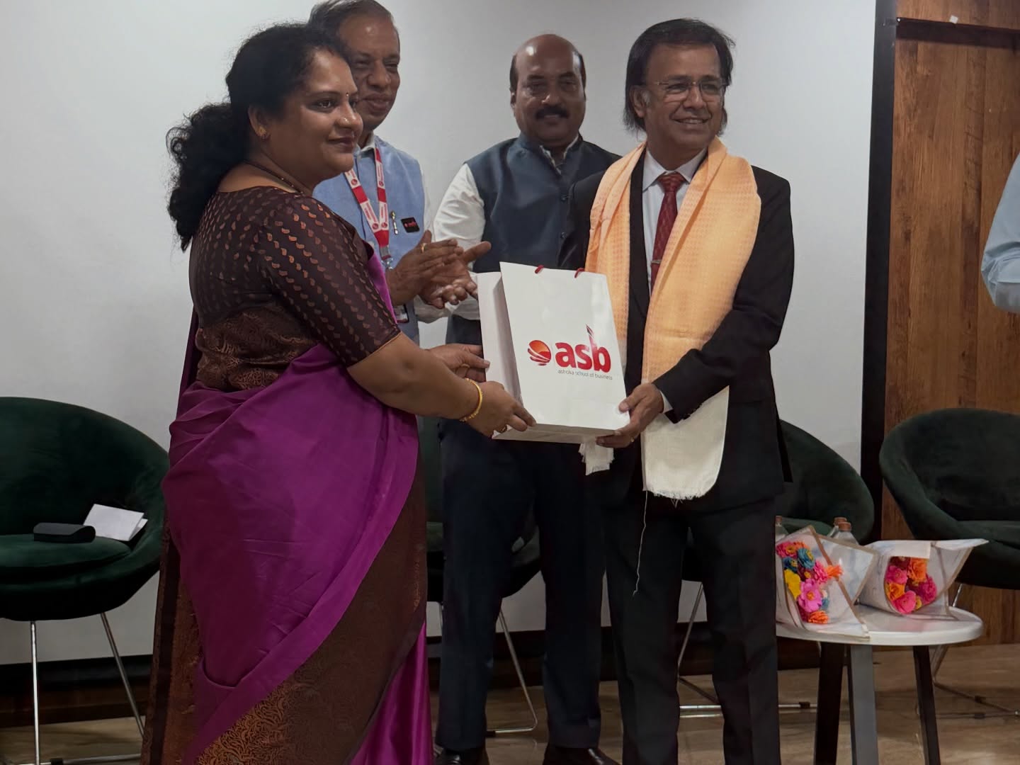 The HMA Student Chapter Launch and Entrepreneurship Development Program (EDP) – Samarth at Ashoka School of Business, in association with the Hyderabad Management Association, was successfully completed on April 24th & 25th, 2026. 🎉
The two-day program provided students with valuable exposure to entrepreneurship, leadership, and real-world business insights, empowering them to take confident steps toward their professional journeys. 🚀
We were honored by the presence of distinguished leaders:
Alwala Devender Reddy,
G. Vasudevan,
Ramesh Lakshmanan, and
Chirag Solanki,
along with insightful sessions from our resource persons
Shivadhar Soma Charantra and Ravichandra Chada.
A heartfelt thank you to everyone who contributed to making this initiative a meaningful success.
Empowering students today to become entrepreneurs tomorrow. ✨
#entrepreneurship #EDP #studentdevelopment #ASB #hma Leadershipinnovation