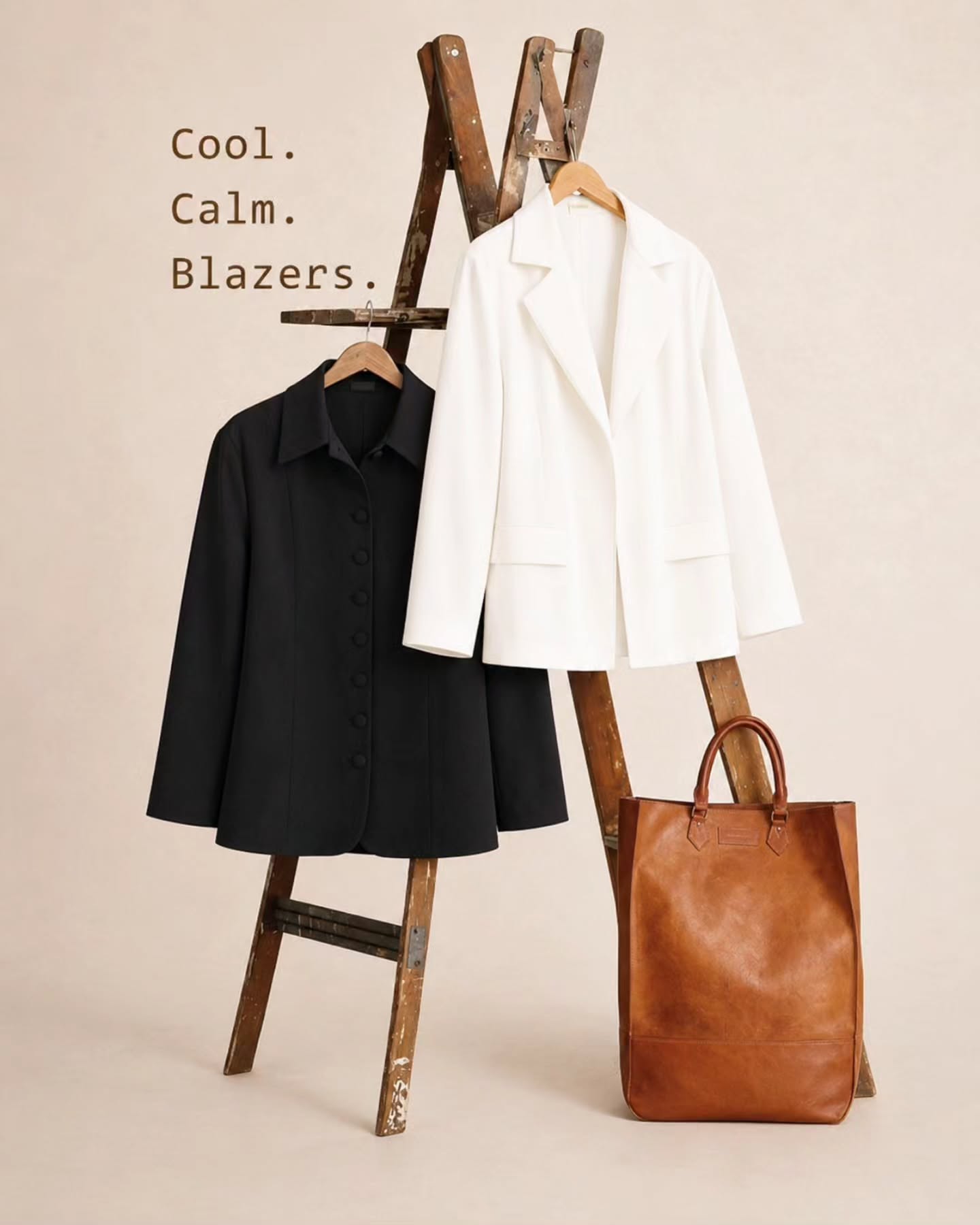 Cool. Calm. Confident.
The blazer you'll reach for